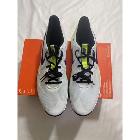 New Mens Size 14 White Nike Precision V Basketball Shoes CW3403 100 main image 13
